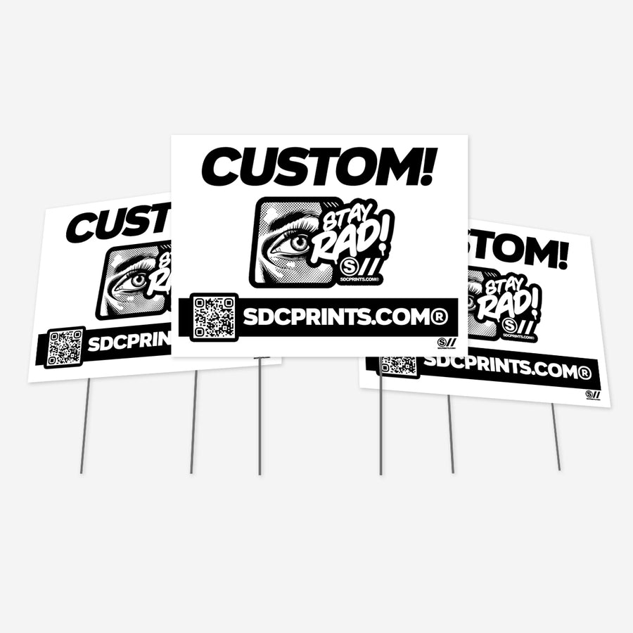 Art Setup Yard Sign - Basic