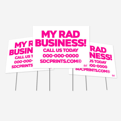 Art Setup Yard Sign - Basic