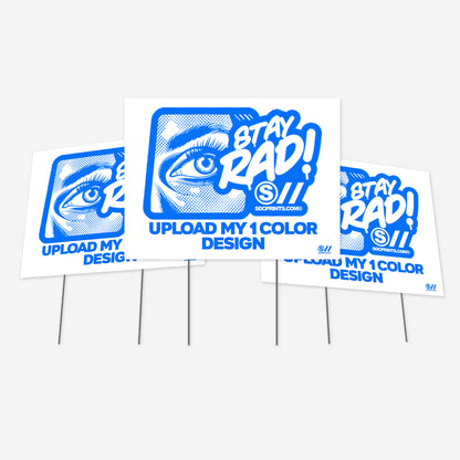 Art Setup Yard Sign - Basic